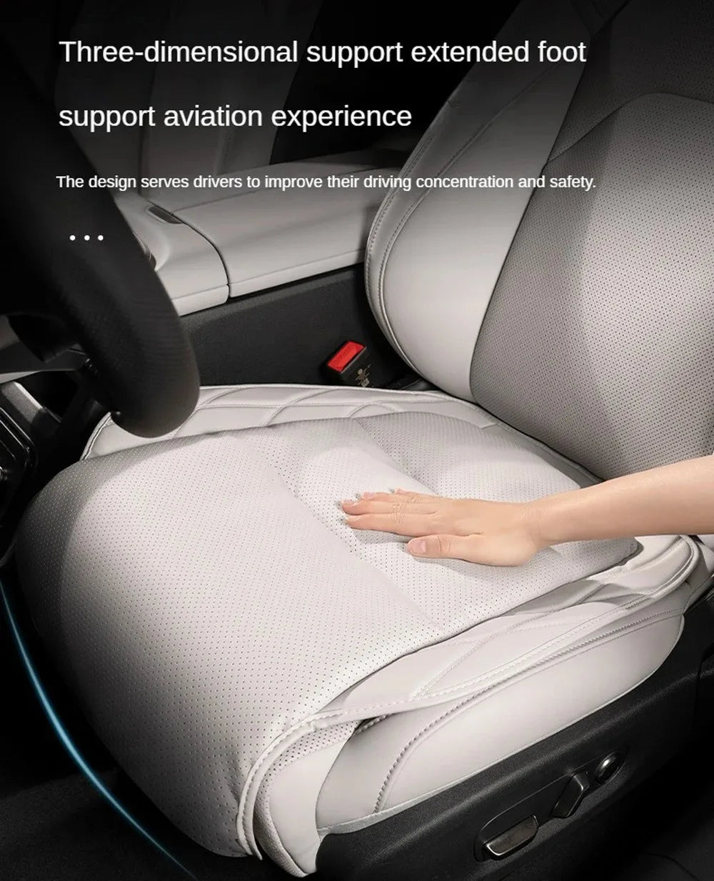 Suitable for Car Seat Cushions Rear Single-piece Mercedes-Benz BMW and Audi Ventilated and Breathable Four-season Seat Cushions