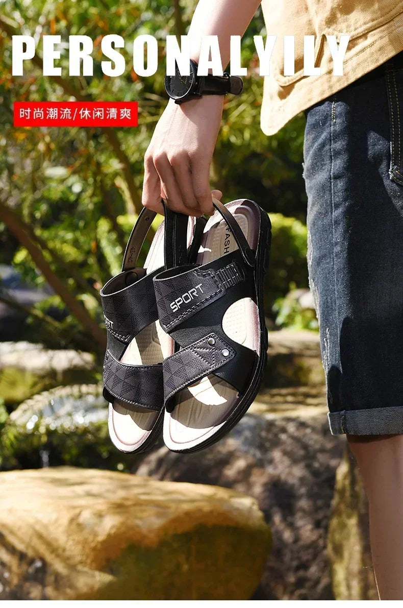 Shiatsu Slippers for Men Cheap Shoes Man Summer Slippers Replicas Luxury Brands Shoes Men Sandals 2024 Trending Flat Sandal Mens