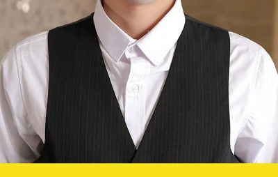 Suit (Blazer+ Vest + Trousers +) Men's Fashionable Business Solid color Gentleman's Wedding Workwear Casual Performance Suit