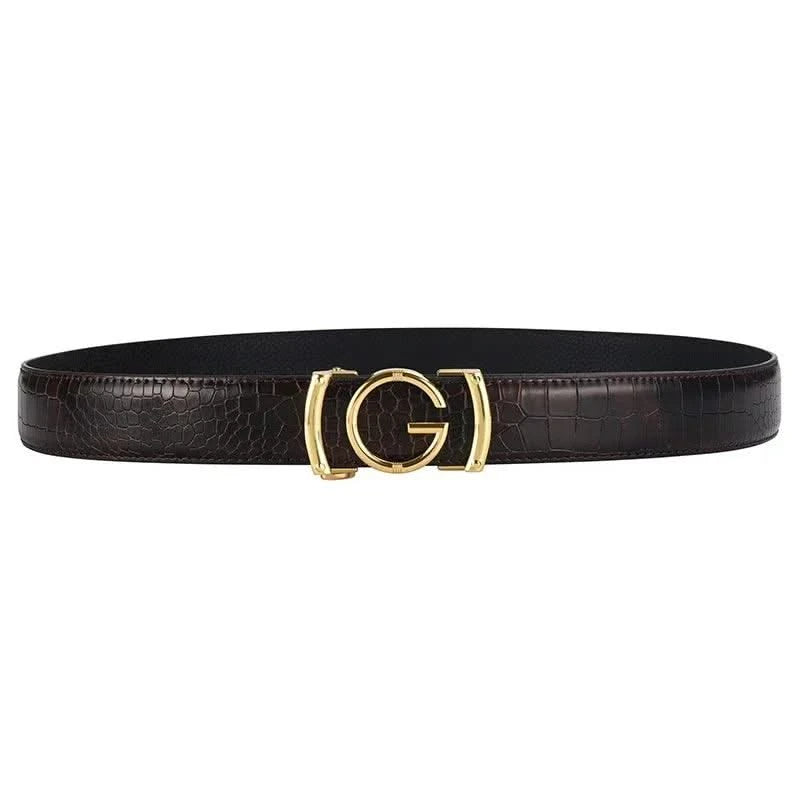 Designer Belts Men Fashion V Letter | Genuine Leather Belt Men | Classic Exquisite Waist Strap High Quality