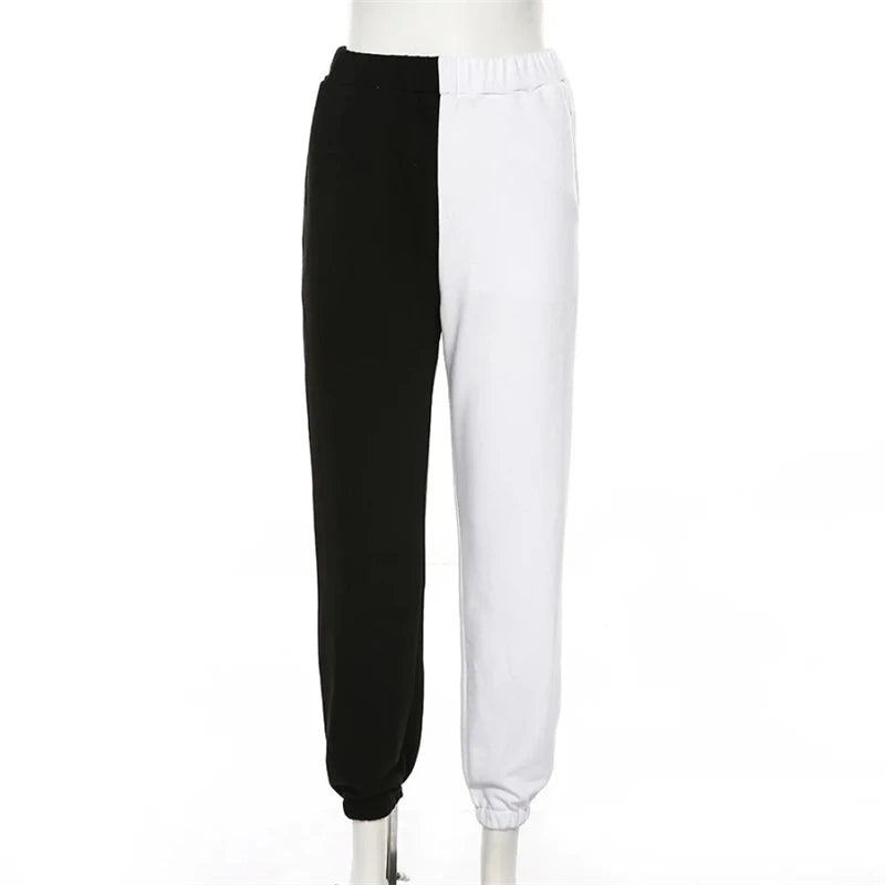 Men's Athletic Trainning Joggers Casual Loose Fit Sweatpants Spring Fall Fleece Lined Pants Elastic Waist Drawstring Trousers