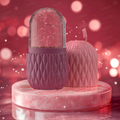 Ice Silicone Face Roller Beauty Lifting Ice Ball Face Massager Contouring Eye Roller Facial Treatment Reduce Acne Beauty Tools