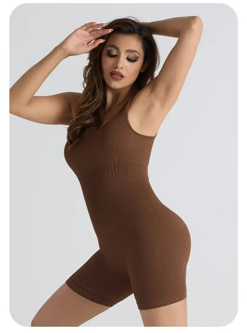 Women's Summer Yoga Jumpsuit – Sexy Fitness Suit Without Awkward Lines, Including Leggings, Roupas Femininas for Workouts