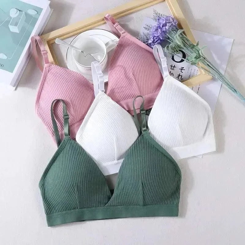 Women Yoga Sports Bras Triangle Cup Underwear