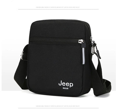 JEEP BULUO Men's Bags Crossbody Bag Messenger Waterproof Purse Nylon Zipper Shoulder Bag For Male Versatile Style
