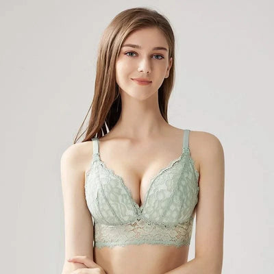 Underwear for pregnant women postpartum breast-feeding bra  lace bra big size nursing bra maternity