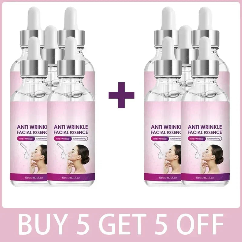 Effective Anti Wrinkle Aging Effect Remove Facial Wrinkles Serum Remover Brightening Skin Fade Melanin Anti Wrinkle Facial Serum