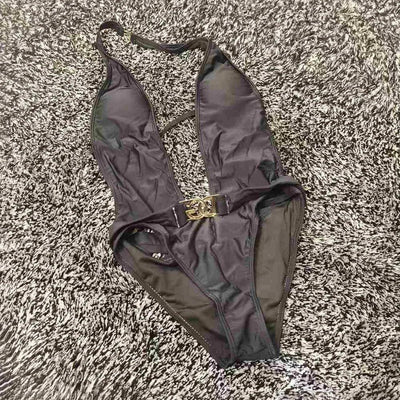 Summer Women Luxury Swimwear Sexy Micro Bikini Set Lady Lace-up One-Piece Swimsuit Beachwear Metal Belt Bathing Suits Beach Set