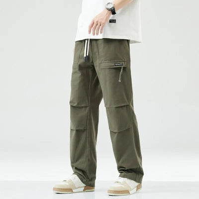 Trousers Male Y2k American Casual Multi-bag Loose Straight Trousers Sport Men's Clothing Male Jeans Pants New in Pants Man Set