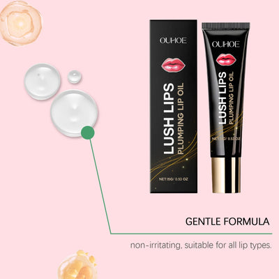 Lip Plumper Oil Instantly Volumising Increase Lip Elasticity Long-lasting Moisturize Lip Plumper Gloss Sexy Beauty Makeup