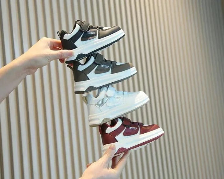 Children's Sports Shoes Spring Autumn Unisex Versatile Kids Sneakers for Girls High-top Fashion Non-slip Boys Causal Sneakers