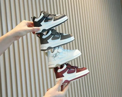 Children's Sports Shoes Spring Autumn Unisex Versatile Kids Sneakers for Girls High-top Fashion Non-slip Boys Causal Sneakers