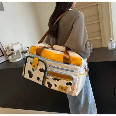 Women's Fashionable and Lightweight Boarding Bag for Maternity, Business, Yoga