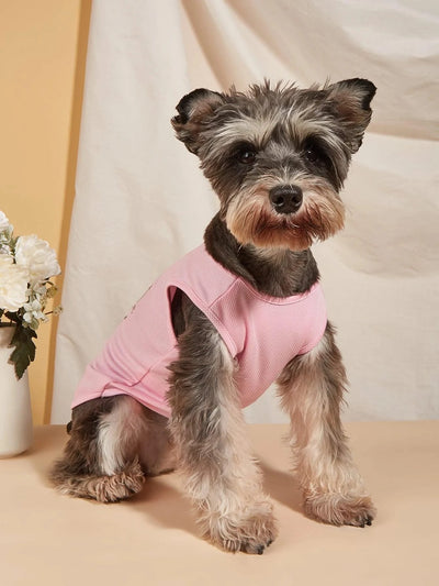 Pet Clothes for Dog Cat Puppy Tank Top Coat Butterfly FloralPrinted Comfortable Sweatshirt Dog Outfits Apparel Cat Cloth