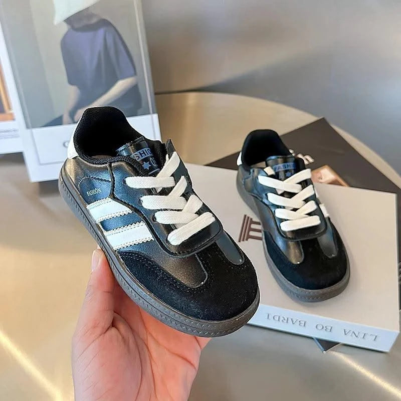 Spring New Children's Sports Training Shoes Boys Girls Ethical Training Fashion Sneakers Children's Soft-soled Casual Skates