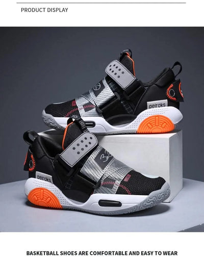 Children's Basketball Shoes For Boys Girls Non-slip Kids Sport Shoes Lightweight Outdoor Sneakers Trainers Footwear Comfortable