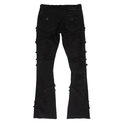 Men's Spring Autumn Casual Denim Pants Ripped Multi Pockets Slim Fit Jeans Trousers for Streetwear Punk Trendy Fashion Retro