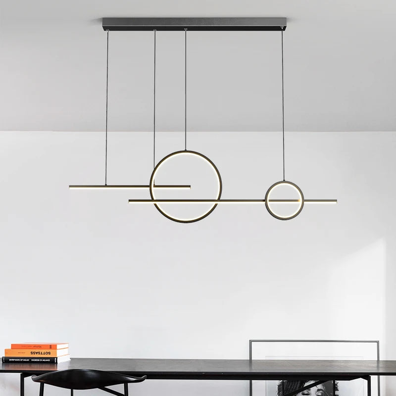 dining room LED Pendant Lights Minimalist Modern Lamp home decor Room lustre Bar Counter Dining Table Lights Lighting Fixtures
