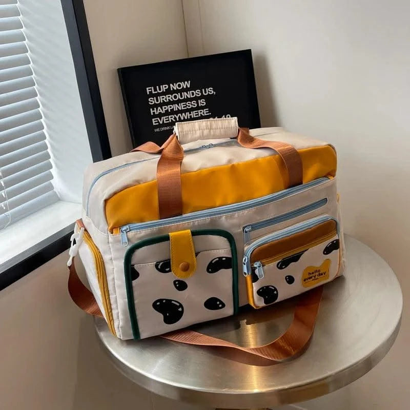 Women's Fashionable and Lightweight Boarding Bag for Maternity, Business, Yoga