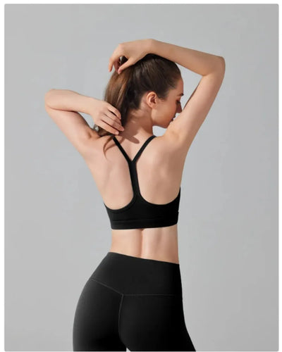 Women's Matching Activewear Set Sports Bra & High Waist Leggings 2-Piece Workout Outfit Gym Clothes for Yoga, Running & Fitness