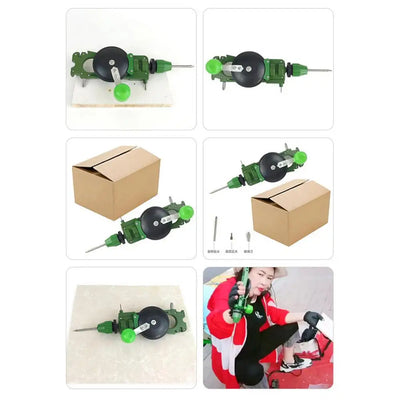 Powerful Manual Drill DIY Woodworking Hand Drill DIY Tool Hand Drill Woodworking Multifunctional DIY Tool Teaching Supplies