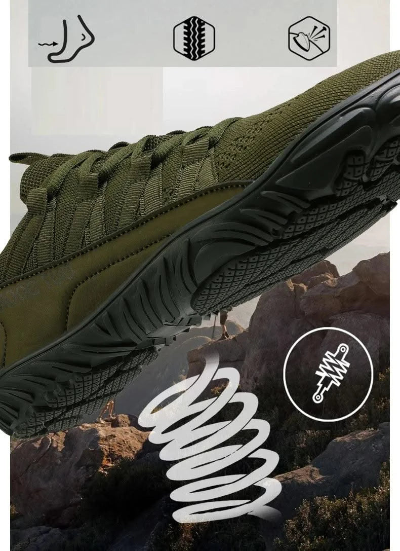 Men's Hiking Shoes For Wide Feet, Plus Size, Outdoor Sports Shoes, Fitness, Casual Shoes