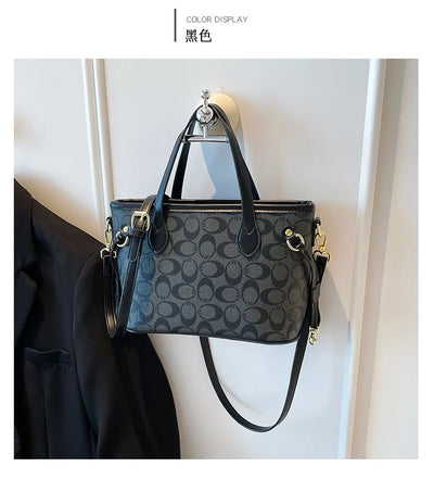 Famous Designer Inspired Women's Shoulder Bag Premium Leather Handbags Ladies Elegant Top Handle Purse Classic Tote