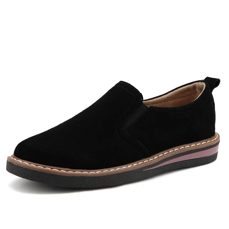 2023 Women's Sneakers Slip on Flat Shoes for Women Fashion Female British Style Casual Loafers Vulcanized Shoes Zapatos Mujer