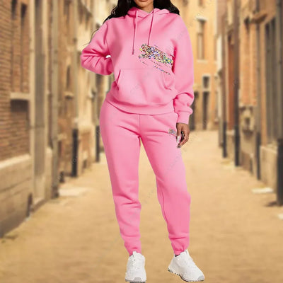 Women TrackSuit Aesthetic Designer Clothes Autumn Winter High quality Hoodies Sweatshirts Sweatpants Sportwear Woman Pants Sets