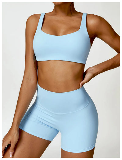 Women Underwear Sports Bras For Fitness Yoga Running Jogging Gym Wear Stretch Padded Sling Sport Top  Athletic Vest Yoga Bra