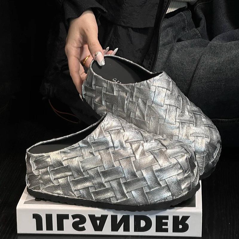 Women Mules Shoes Flats Platform Slippers Summer Sandals Designer Woman 2025 Trend Slingback Flip Flops Casual Sneakers Mujer