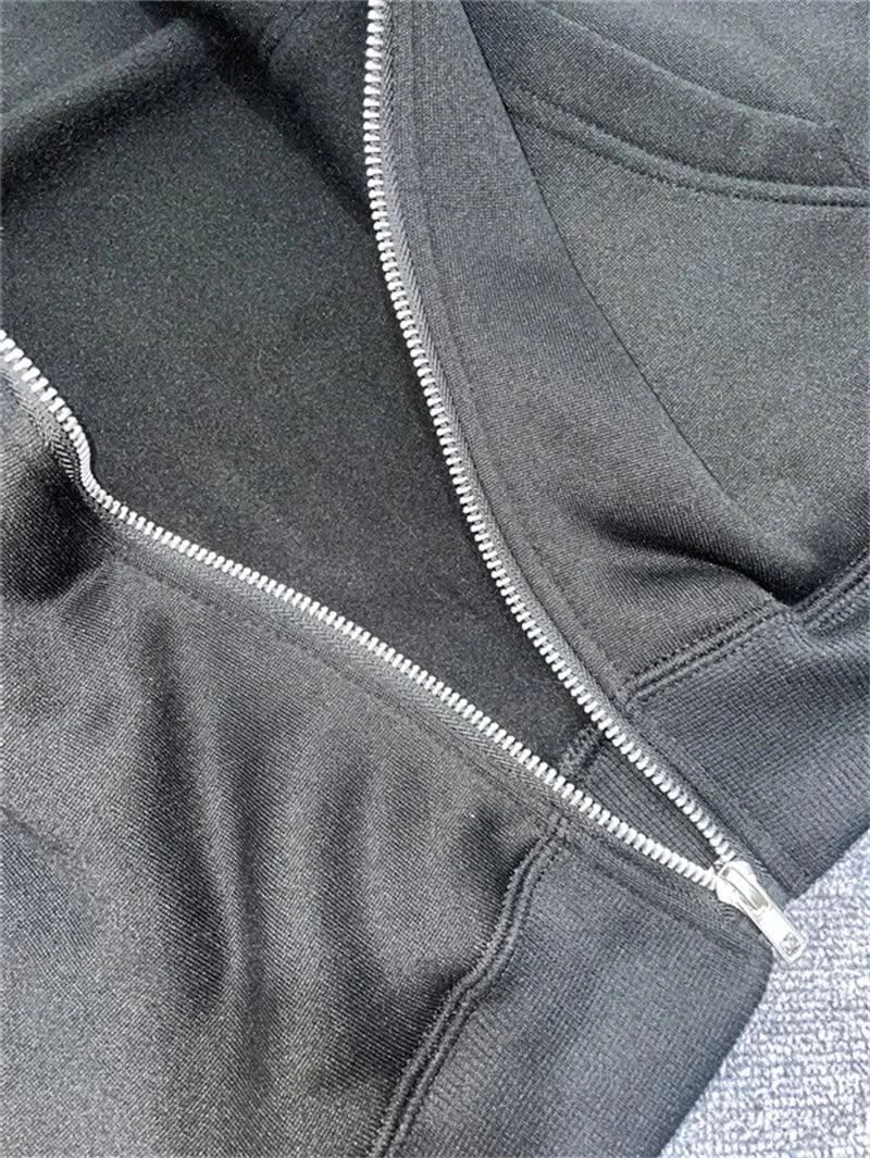 Zipper Hoodies Women/Men Fashion Long Sleeve Hooded Fleece Sweatshirt Hot Sale High Quality Casual Campus Streetwear Sportwear