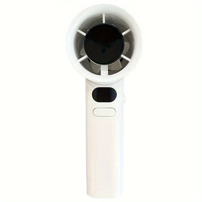 Portable Hand Fan USB Rechargeable 120 Wind Speeds Mini Bladeless Handheld Fan Personal Highspeed Fans Electric Eyelash Fans New