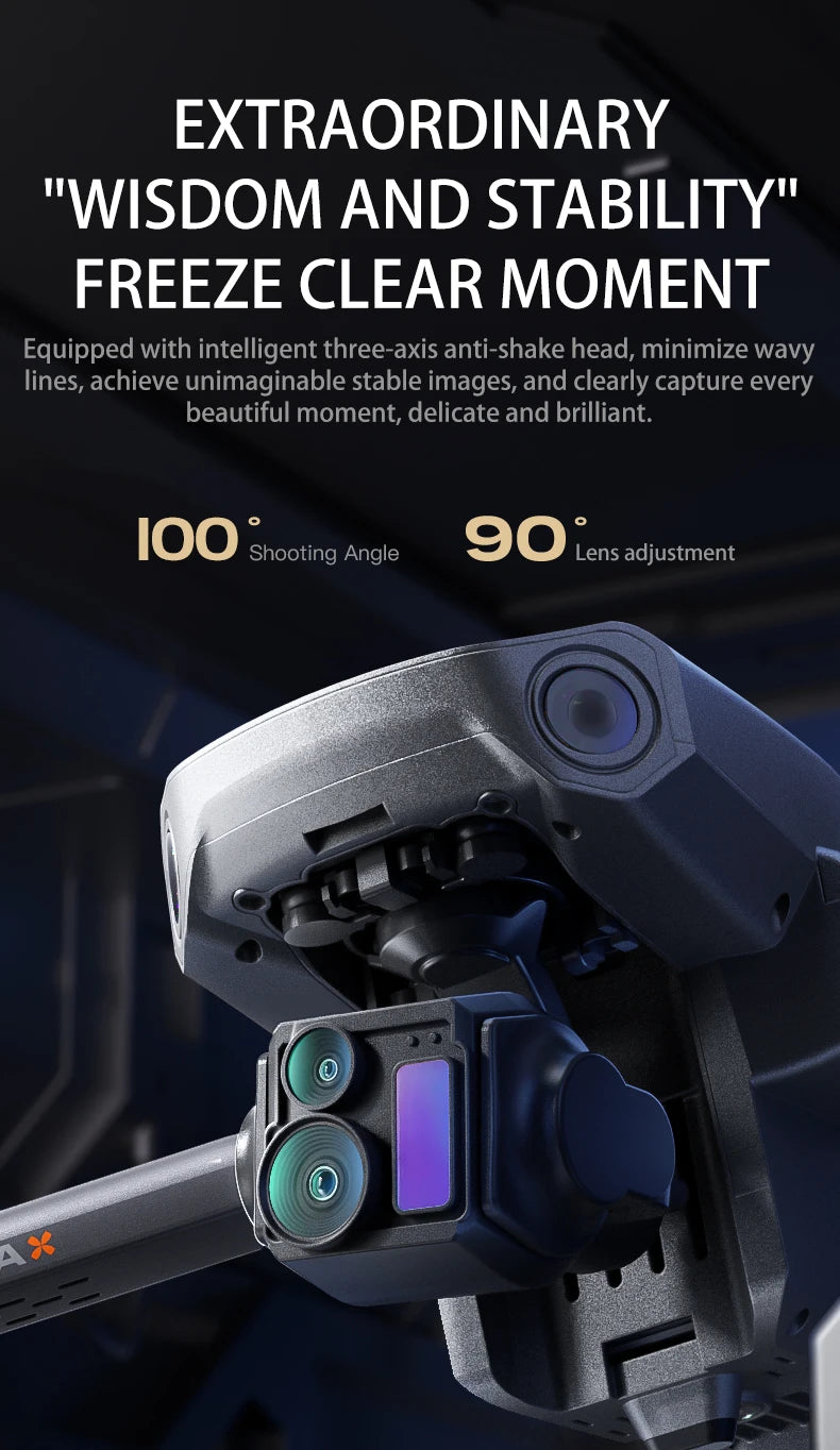 NEW P7 Max Drone 8K Camera GPS HD 5G WiFi FPV 3 Axis Gimbal EIS Professional Screen control Brushless Quadcopter RC Toy Gift