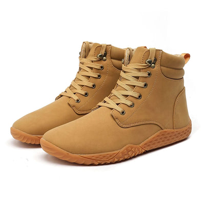 Barefoot Shoes Adult Cross-Trainer Wide Toe Box Men's Wide Minimalist Zero Drop Sole Casual Knitting Walking Sneakers Large Size