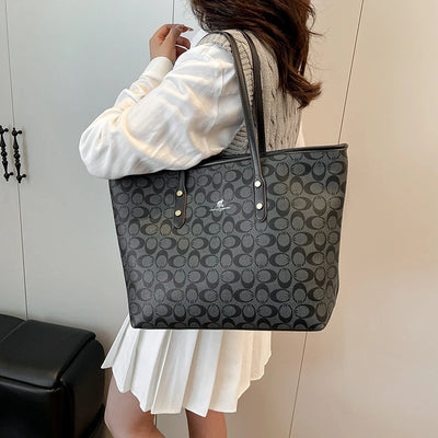 Elegant Ladies Leather Handbag Classics Women's Designer Luxury Zipper Shoulder Bag With Designer Letter Logo
