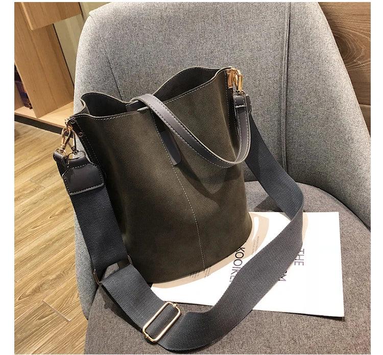 Designer Handbags Ladies Bucket Bag PU Leather Shoulder Large Capacity Crossbody Bags for Women High Quality New Tote Bag