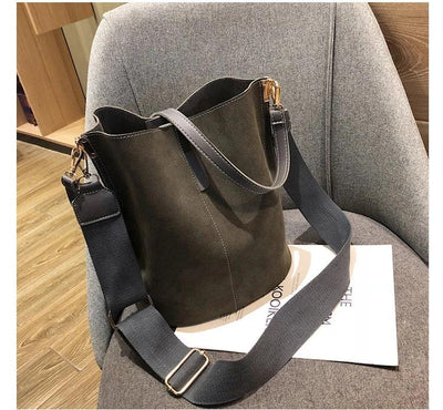 Designer Handbags Ladies Bucket Bag PU Leather Shoulder Large Capacity Crossbody Bags for Women High Quality New Tote Bag