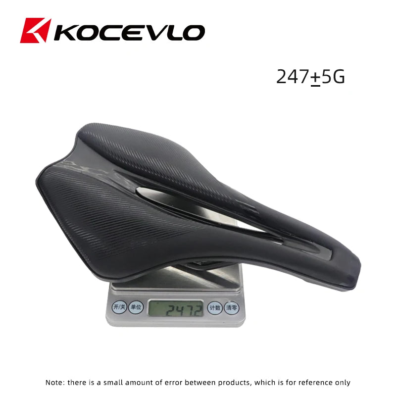 KOCEVLO Bicycle Seat Saddle Mtb Road Bike Steel Saddles Mountain Bike Racing Saddle Pu Breathable Soft Comfortable Cushion
