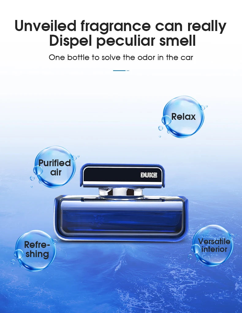 Car Fragrance Aromatherapy Diffuser Car Scents Air Freshener Eliminate Car Odors Long-Lasting Scent Indoor And Home Use