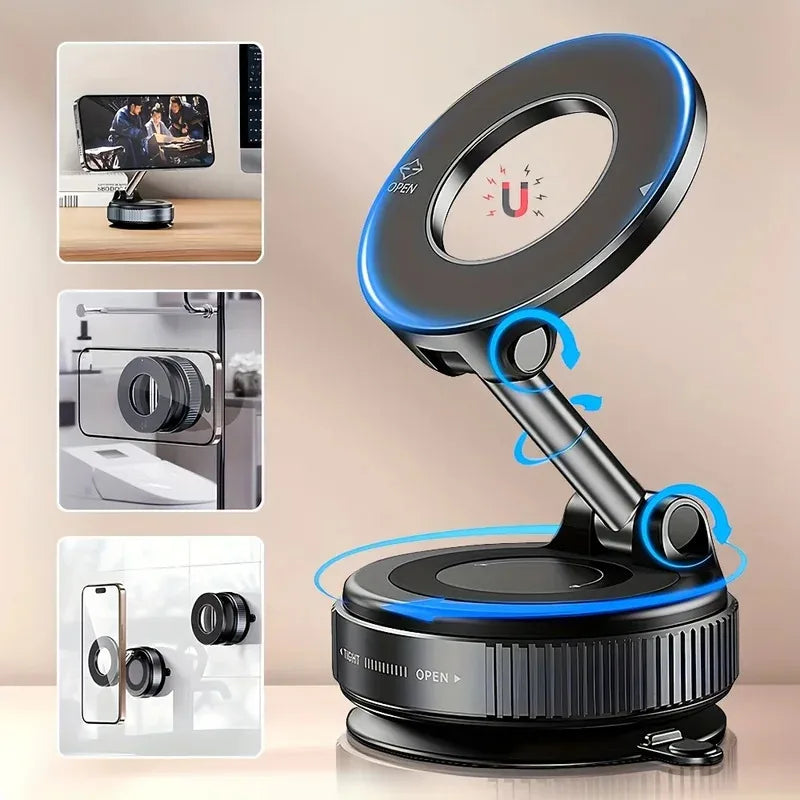 2025 New MagSafe Car Mount [ABS] Magnetic Phone Holder  Car with Strong Magnets 360 °   rotate and Adjustable Phone Car Mount