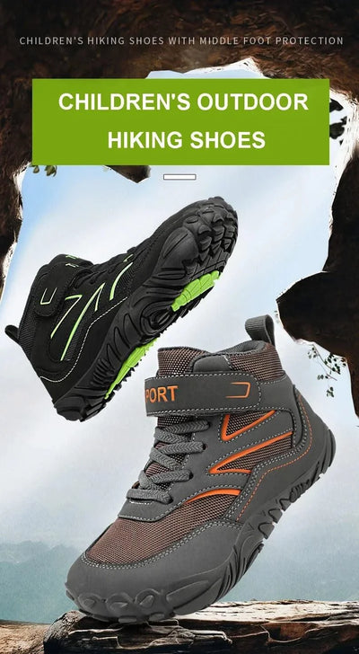 New Children Shoes Hiking Climbing Boys Fashion Sneakers Girls Sport Running Shoes Kids Breathable Casual Trainers Outdoor Shoes