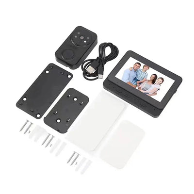 Outdoor Wireless Doorbell With Camera Bundle Video Doorbell Night Vision Smart Intercom Doorbell Security Protection