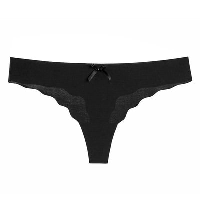 Women's Sexy Thongs G-string Underwear Panties Thin Breathable Low Waist T back Female Seamless Comfortable Thong Lingerie