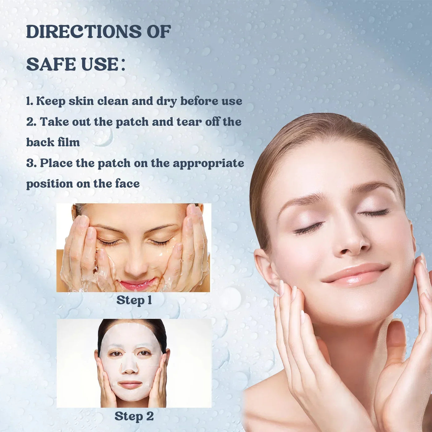Water -Soluble Collagen Face Mask Shrink Pore Deep Moisturizing Overnight Mask Anti-Wrinkle Hydrating Brightening Face Skin Care