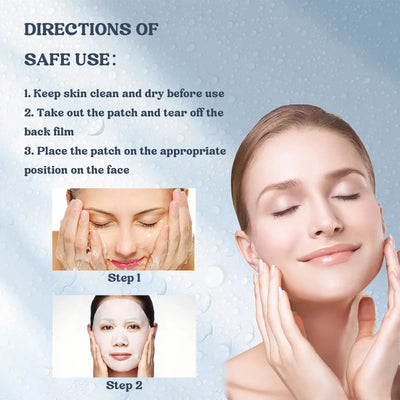 Water -Soluble Collagen Face Mask Shrink Pore Deep Moisturizing Overnight Mask Anti-Wrinkle Hydrating Brightening Face Skin Care