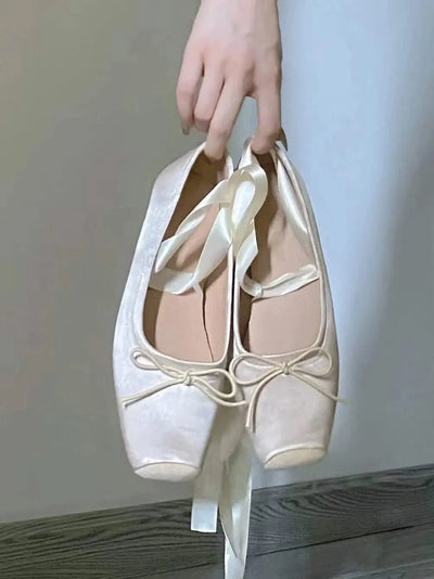 Women's Ballet Flats Shoes Autumn Strap Flat Shoes Women Pink