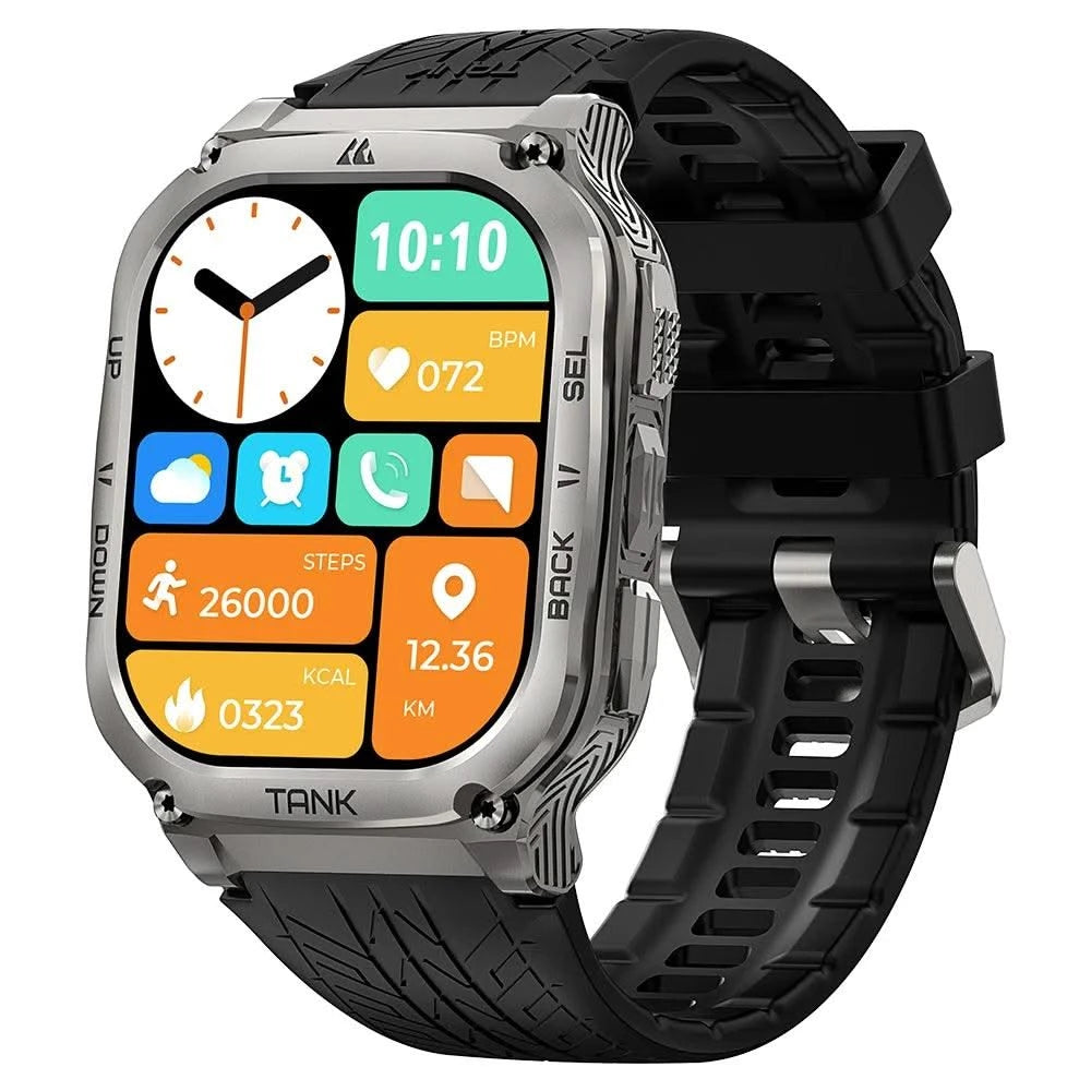 2024 Original TICWRIS TANK M3 Smartwatches For Men Smart Watch Women 480mAh AMOLED AOD Waterproof Fitness Electronic Watches