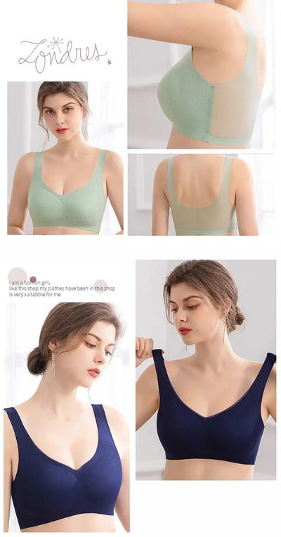 Plus Size Bra 5XL Seamless Bras For Women Underwear