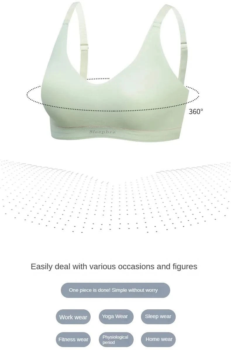 Sports Bra for Women Lingeries for Woman Female Underwear Sexy Bras Push Up Bra Invisible Seamless Push-up Padded Hot No-wire